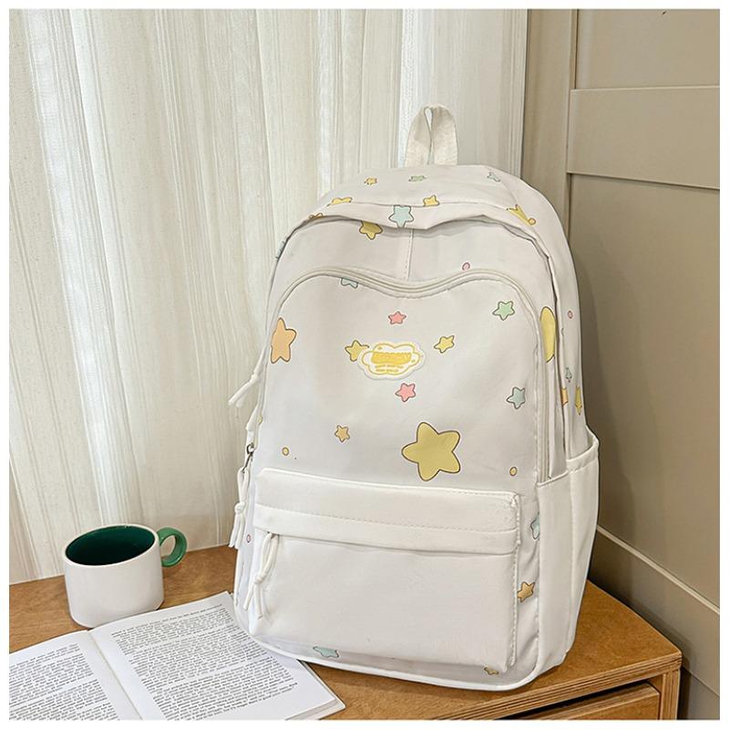 The New Schoolbag Is High-value, Fresh and Sweet, Candy-colored Backpack, Lightweight and Large-capacity Backpack for Junior High School Students.