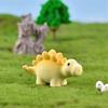 Layout-Requisiten, Dinosaurier-Figur, exquisite Verarbeitung, Kunstharz, Mikrolandschaft, fröhliche Dinosaurier-Dekoration für den Schreibtisch