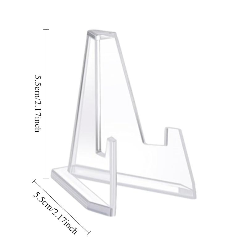 110pcs Mini Acrylic Display Stands, Ideal for Showcasing Coins, Pocket Watches, Photographs, Capsules, And Challenge Medals
