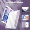 For iPad 10.2 Protective Case with Pen Slot, Acrylic Tablet Cover, Air 4/5