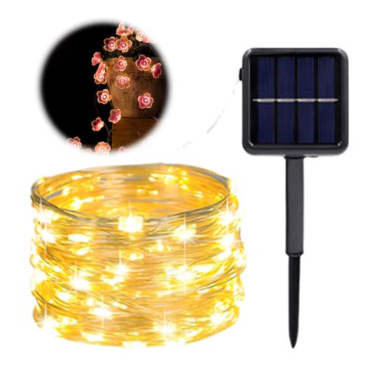 

LED String Light Butterfly Bee Flower Sea Animals Fairy Lights Solar-Powered Waterproof Decorative S