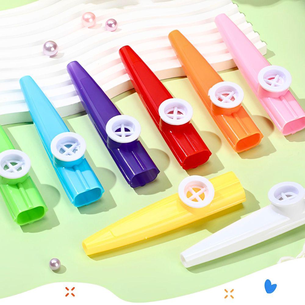 7/16pcs Colorful Kazoo Easy To Play A Great Choice For Beginner Music Lovers Suitable For Birthdays, Events, And Parties YMY
