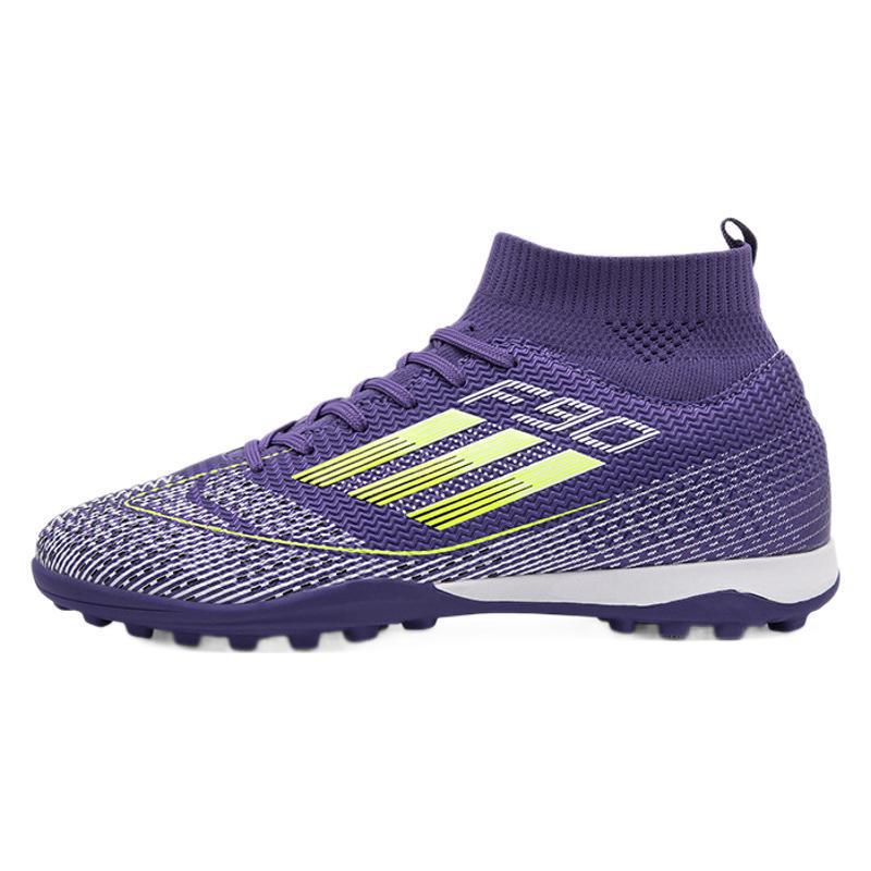 Spot High-top Football Shoes Men's and Women's Soccer Shoes Long Nail Sneakers Broken Nail Football Training Shoes