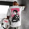 Oversized Vintage Demon Slayer Anime T Shirt Men Women Short Sleeve Tee Graphic Print Streetwear Casual Tops Summer Fashion Y2k