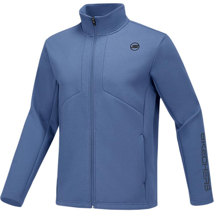 Skechers Casual Simple Versatile Jacket Men Jackets Horizon-Blue P424M037-02X6 XL