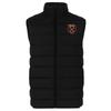 West Ham United FC Mens Crest Padded Gilet