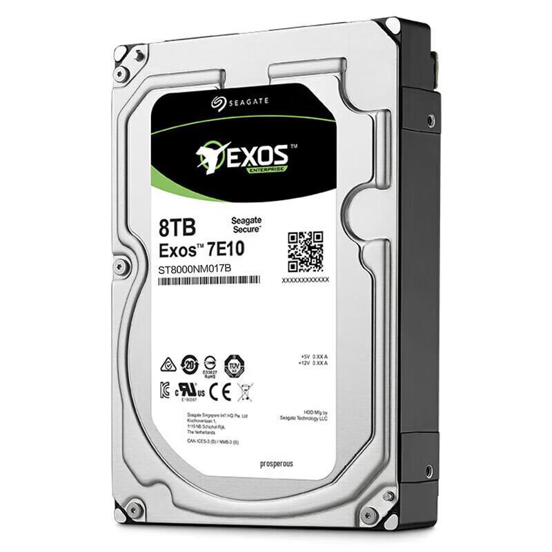 Seagate Enterprise 8TB 3.5-inch SATA HDD