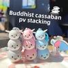 Sacabambaspis Originality Jinnew Overlapping Dolls Keychain With Resin Material