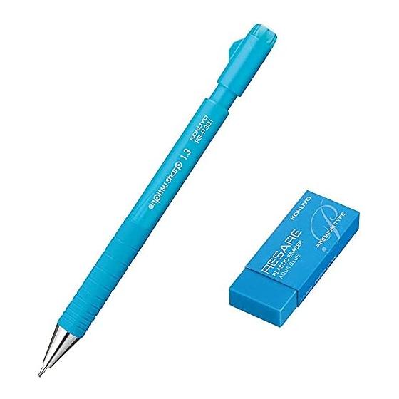 KOKUYO Pencil Sharp TypeS Speed-In 1.3mm Light Blue Speed-In Model