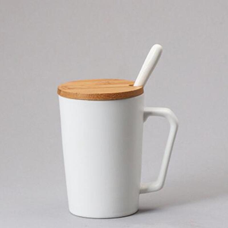 Simple and Creative Ceramic Mug No.  Cup Office Daily Water Cup Matte Single Cup