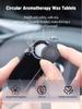 2-in-1 Car Fake Security Light Solar Powered Wireless LED Warning Light Simulated Alarm Car Interior Solar Powered Lamp