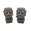 Stone Man Releases Stress Toy Slowly Rebounds Soft Moai Statue Squeeze Eyes Interested Expression Relaxes Stress Children's Gift