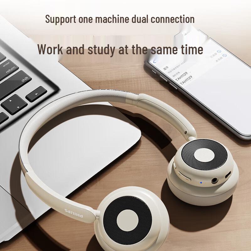 Philips Retro Wireless Noise-Cancelling Over-Ear Headphones TAH1129