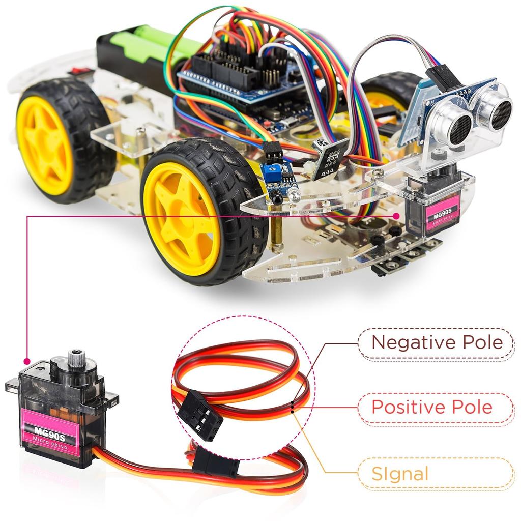 5/10pcs MG90S 9g Micro Servo Motor Metal Gear for RC Robot Car Plane Helicopter Mini Servos for Arduino Project