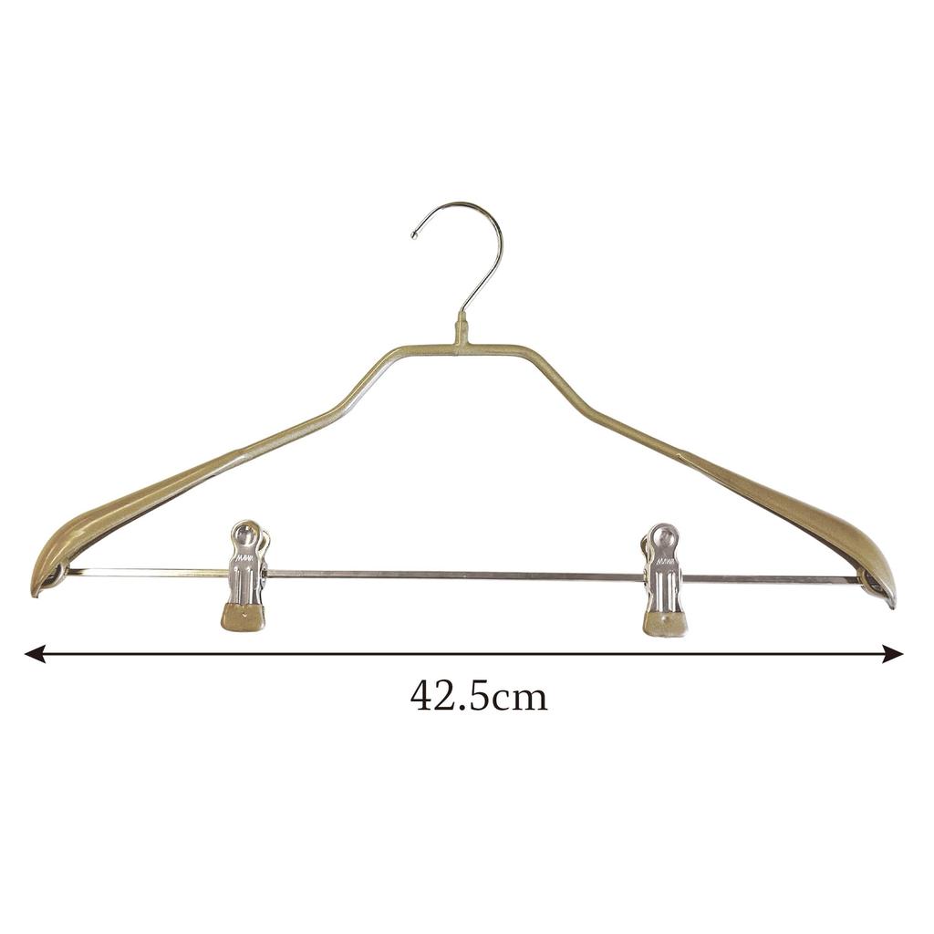 MAWA x Seiei Original Set [MAWA Body Form Clips Gold 120575] Suit Hanger, Jacket Hanger, Set Hanger, Non-Slip Hanger