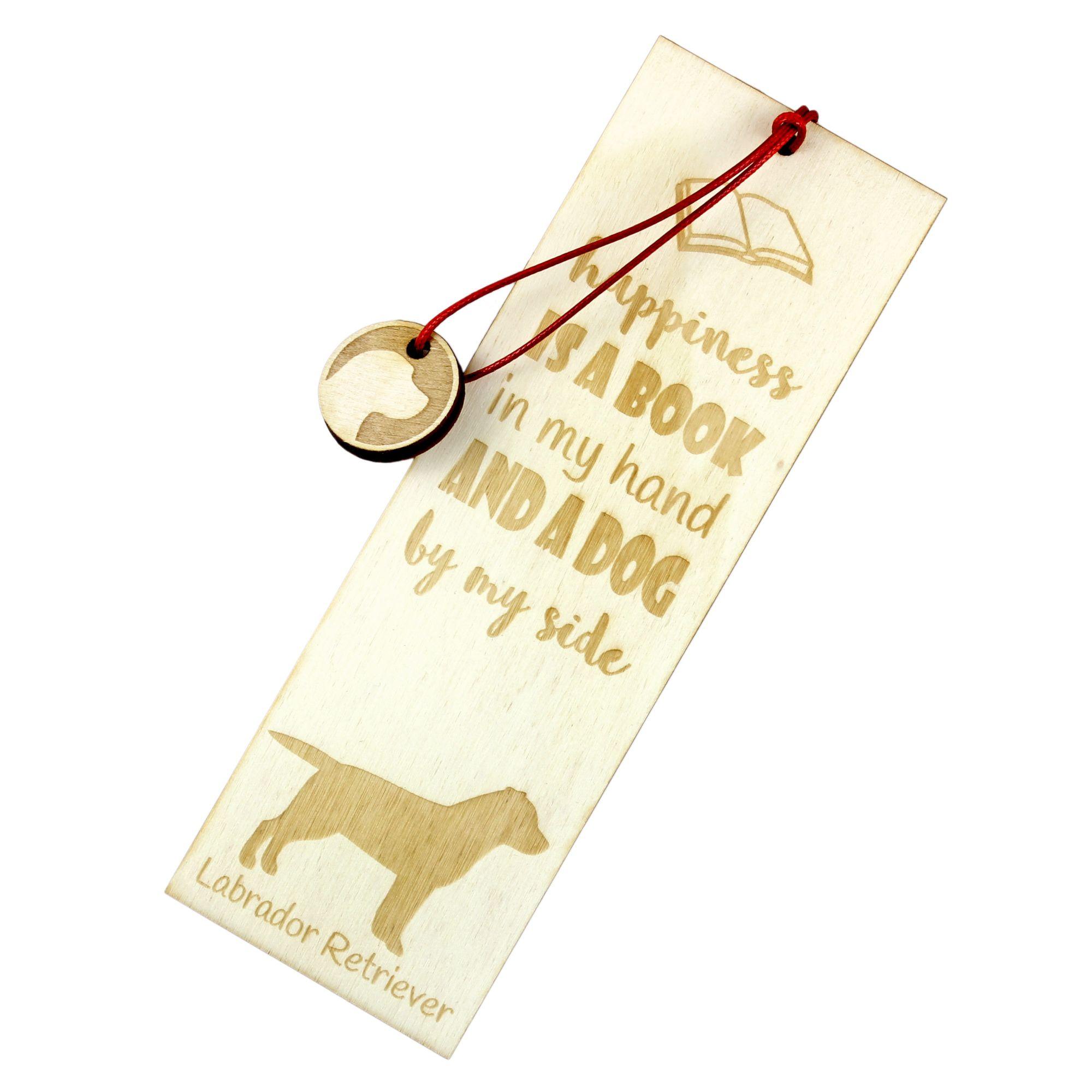 

Labrador Retriever - dog bookmark, personalized bookmark, dog gadget for Art-Dog brand readers