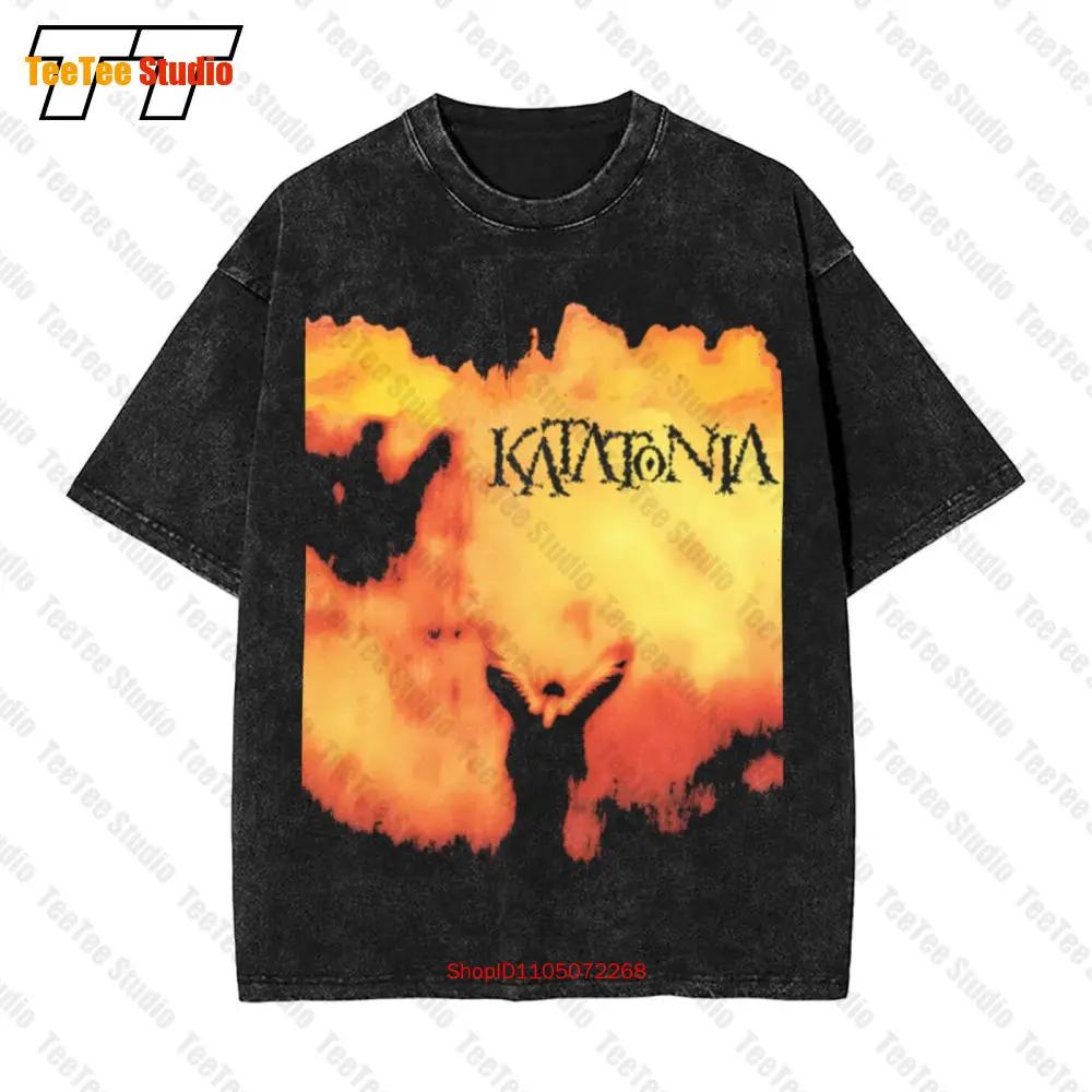 Katatonia Discouraged Ones Vintage Oversized T-Shirt Metal Band Te4346 Z4CO