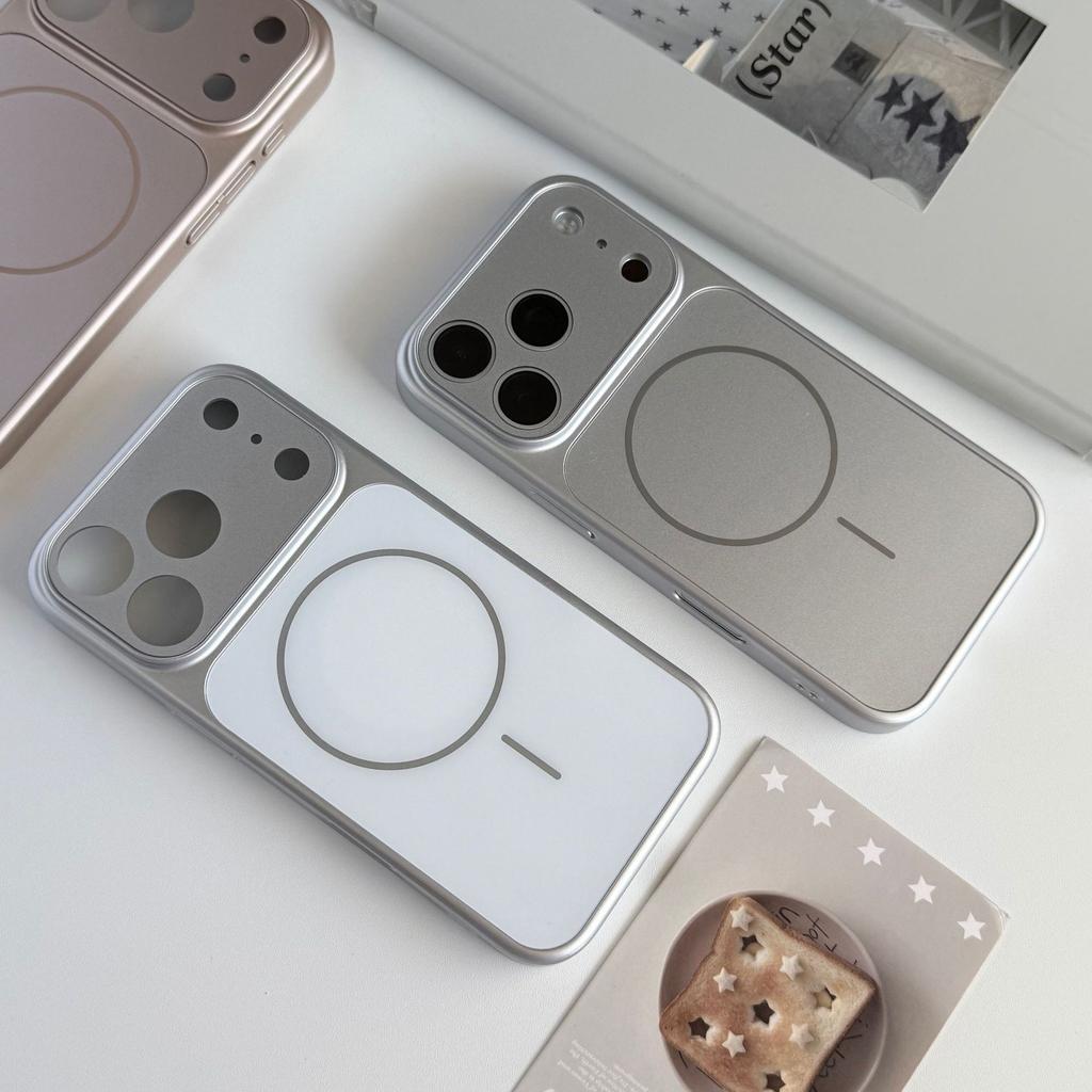 Large window second change 17promax suitable for Apple iPhone16 mobile phone case glass lens glass skin hard case