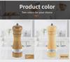 Wooden Manual Pepper Grinder Spice Mill