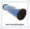 Sunward 60/70/80 Excavator Air Filter Cleaner Accessory