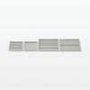 MUJI Overlapping Velvet Case Lattice for Acrylic W X 12cm D X Product 44596517 Cases, Gray, 15.5cm 2.5cm H, Number