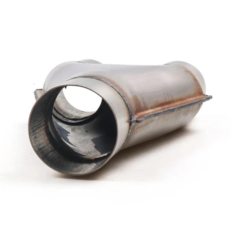 Adapter Y ze stali nierdzewnej 3” pojedynczy / 2,5” podwójny Uniwersalny Rura wydechowa