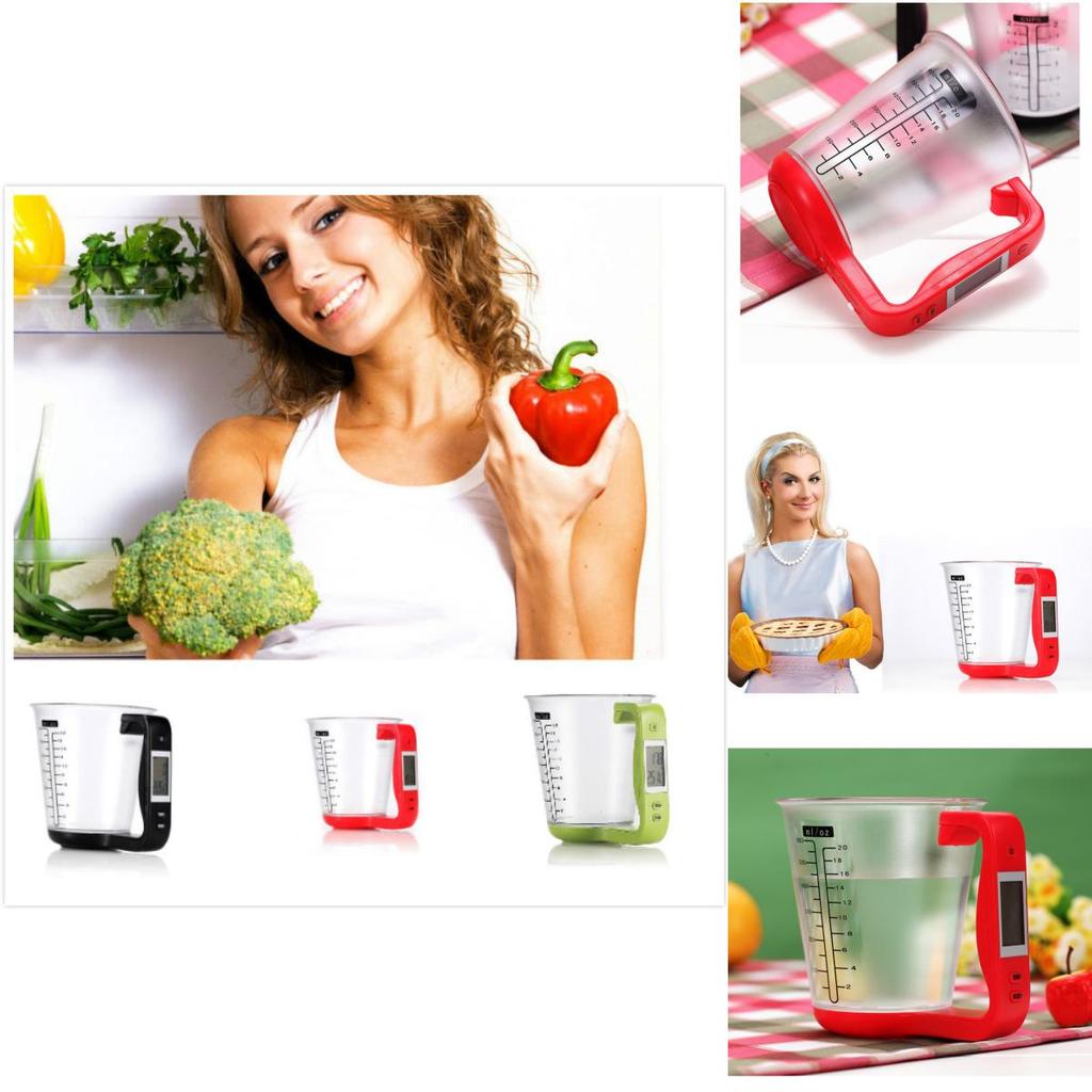 Kitchen Baking Electronic Measuring Cup With Digital Scale For Cooking And Baking