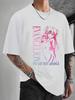 2026 New Summer Trendy Anime Evangelion Graphic T Shirts Men's Clothing Casual Loose Women's Short Sleeved Tee Tops Y2k Clothes