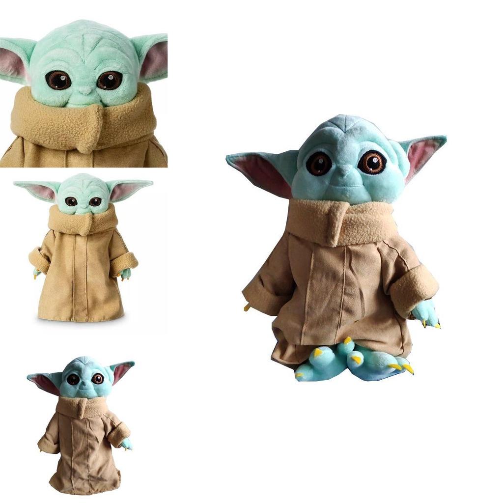 Adorable 30cm Baby Yoda Plush Toy With Removable Clothes Perfect For Kids And Fans