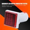 AC 50-500V 0-100A Quadratische LED Digital Voltmeter Amperemeter Spannung Strom Meter Voltammeter Auto Volt Amp Tester Detektor