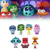 Adorable Inside Out Plush Toy Set Featuring Emotional Characters In Colorful Pvc Design