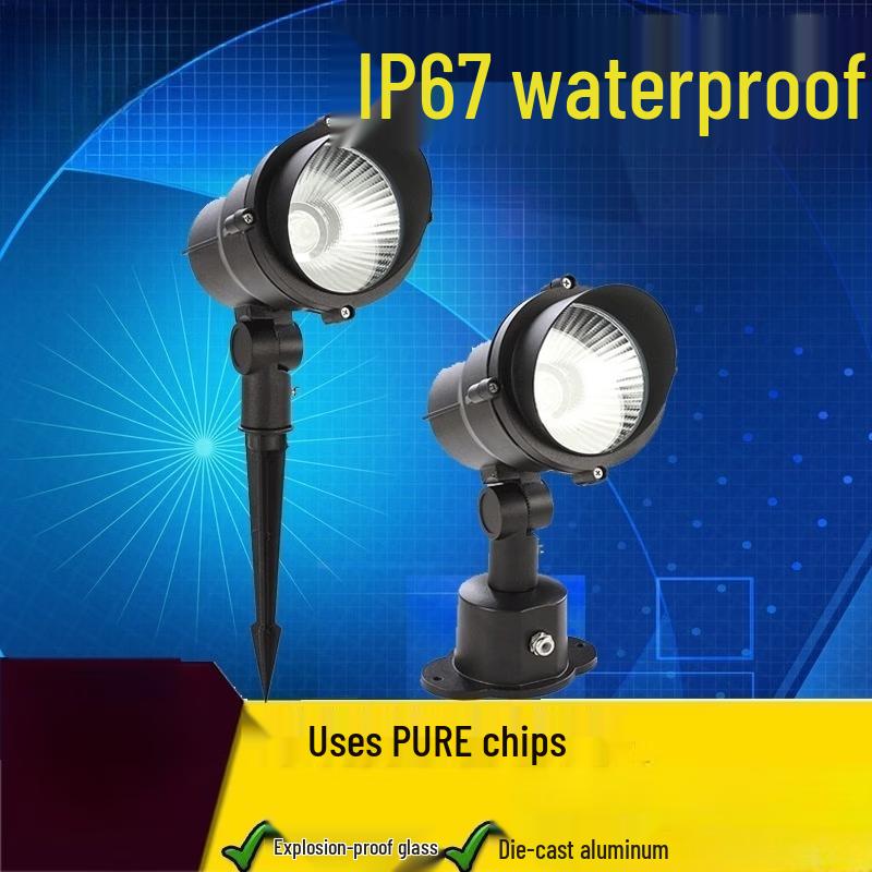 Outdoor Waterproof LED Spotlight