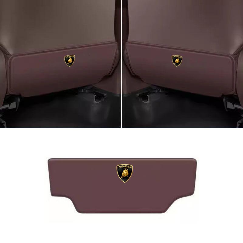 

Car Interior Seat Back Protector Mat Prevent Dirty Anti Kick Pad For Lamborghini Urus Huracan Aventador Auto AccessoriesPremium