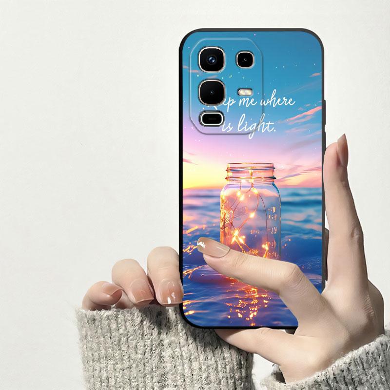For Infinix Note 50 Pro 4G /X6855 X6858 Case Soft Silicone Phone Case For Infinix Note 50X 5G /X6857B Shockproof Protect Cover