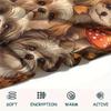 Puppy Print Flannel Blanket, High quality Comfortable for All Seasons, Home Decor, Warmth and Comfort, Perfect for Christmas Gifts