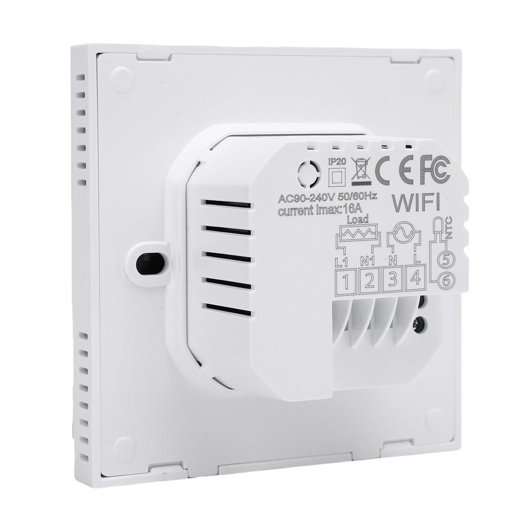 Programmable Thermostat WiFi Electric Heating Thermostat Smart Temperature Controller Color Display