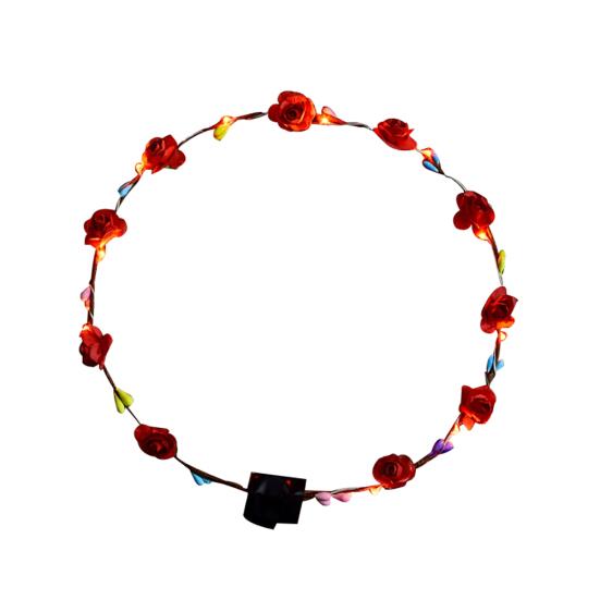 LED Light Garland Girls Women Birthday Party Concert Headband Hair Accessories Hair Decor