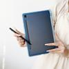 For Samsung Galaxy Tab S9 Case Clear TPU Anti Drop Tablet Cover with Pencil Holder