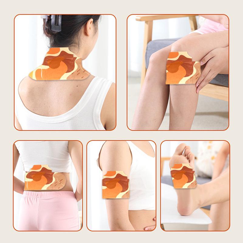 Vitality Goodies Self-Heating Mugwort Essential Heat Patch for Neck, Spine, Lumbar, Knee, and Joint Relief.