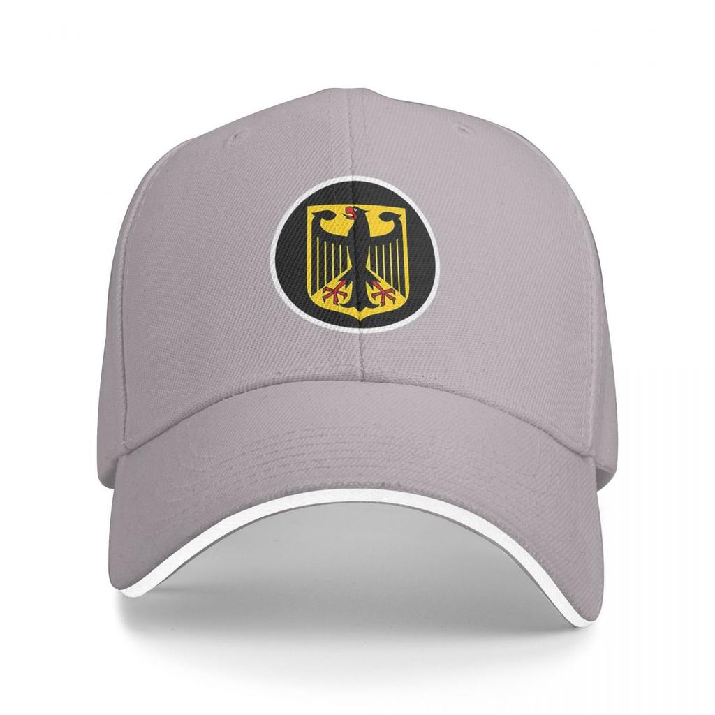 Wappen von Deutschland Baseballkappen Snapback Baseballmützen Atmungsaktiv Lässig Kappe Outdoor für Männer und Frauen