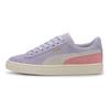Puma Suede Classic Casual Low-Top Kids Skate Shoes Kids Sneaker Khaki Purple Pink 365073-27