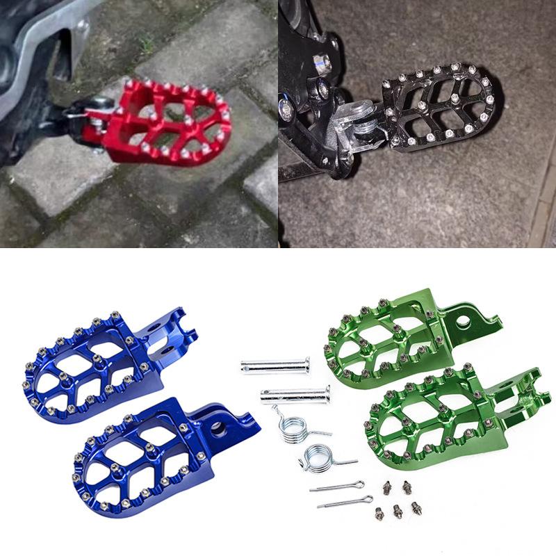 Motocyklové CNC stupačky Stupačky Pedály Opěrka nohou pro YAMAHA YZ 65 85 125 250 125X 250X 250FX 450FX WR 250F 450F YZF WRF 250 450