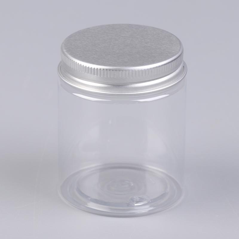 Empty Plastic Cosmetic Makeup Jar Pots Transparent Sample Bottles Eyeshadow Cream Lip Balm Container
