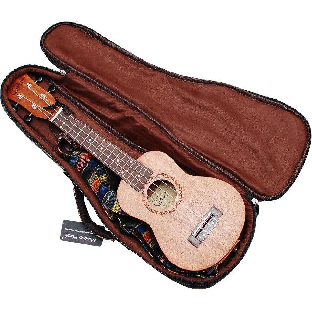 MUSIC FIRST 26" Tenor Country Style Ukulele Bag Gig Bag Case Cover Version 3.0