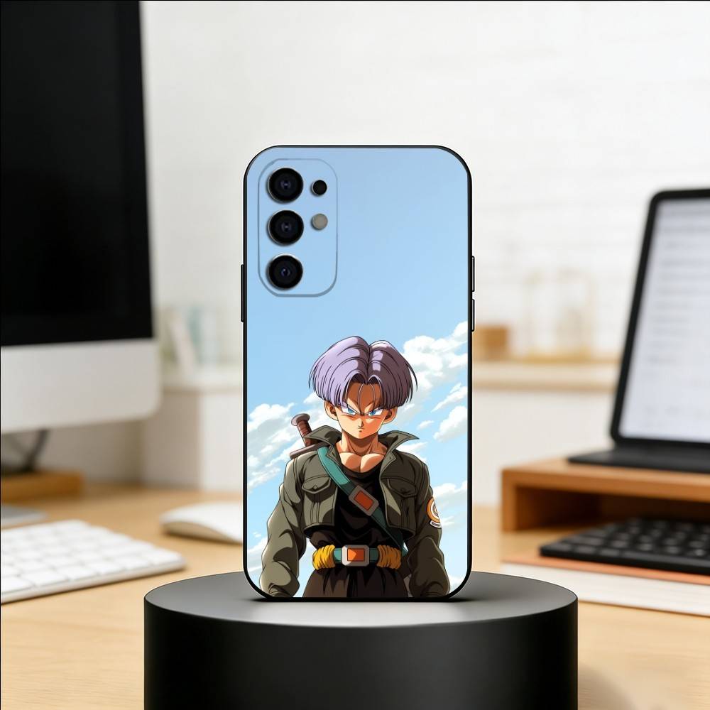 Dragon Ball Trunks Phone Case For Samsung S25,S24,S21,S22,S23,S30,Ultra,S20,Plus,Fe,Lite,Note,10,Black Cover