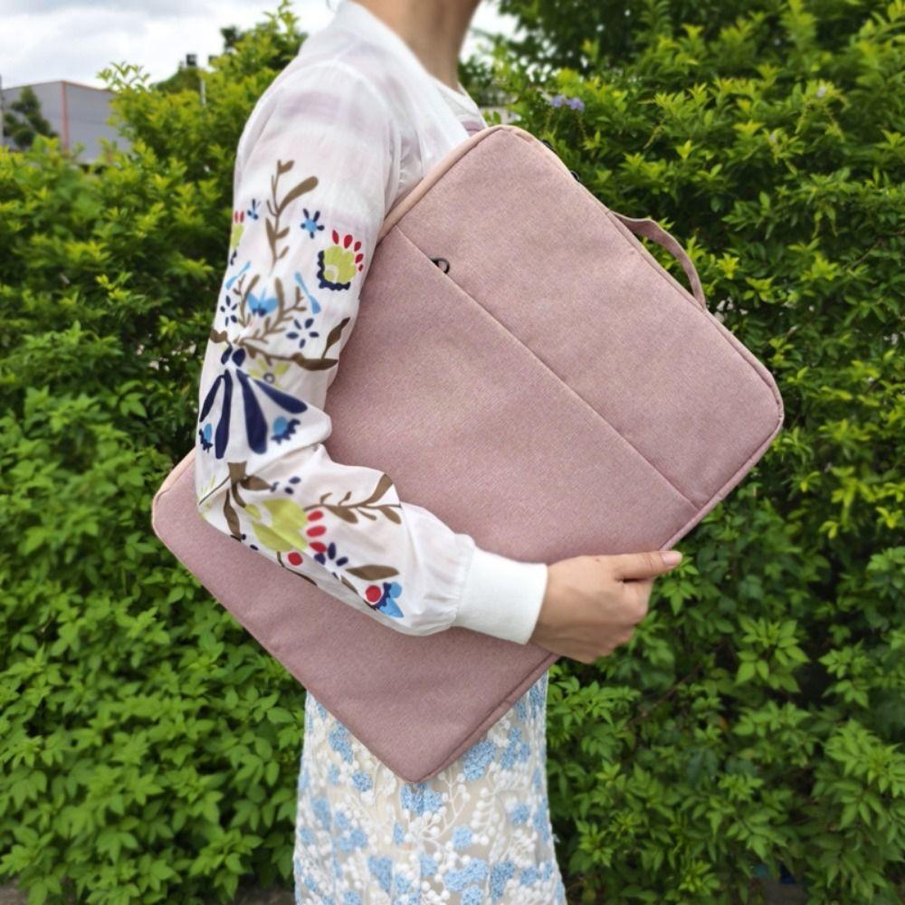 Portable Laptop Bag 13/14inch Tablet Cover Zipper Computer Storage Bag  School