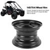 145/70-6 Go Kart Wheel Rim, 3 Hole 6" Aluminum Alloy Wheel Hub Rim, For