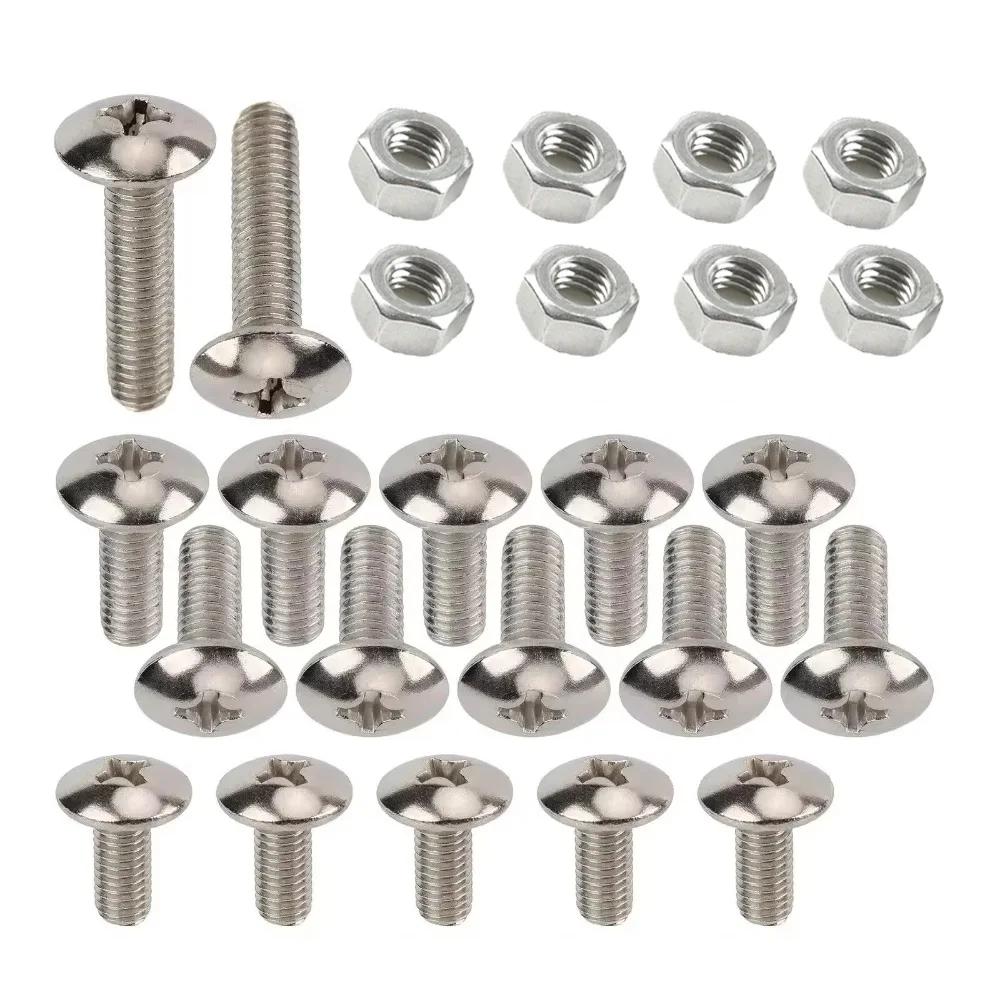 25 pcs Fender Bolt Nut Installation Kit for Yamaha  Banshee 350 1987-2006 As picture show