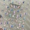 3D Relief Butterfly Rose Nail Stickers Ethereal Dreamy Waterproof Self Adhesive Decals for Nail Art DIY