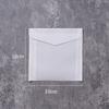 50Pcs/Pack Matte Frosted Vellum Paper Envelopes Simple Wedding Invitation Pouch  for Photos Storing
